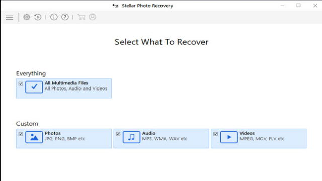 Stellar Photo Recovery for Windows 11, 10 Screenshot 1