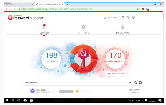 Trend Micro Password Manager Screenshot 1