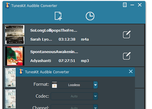TunesKit AA/AAX Audible Converter for Windows 11, 10 Screenshot 2