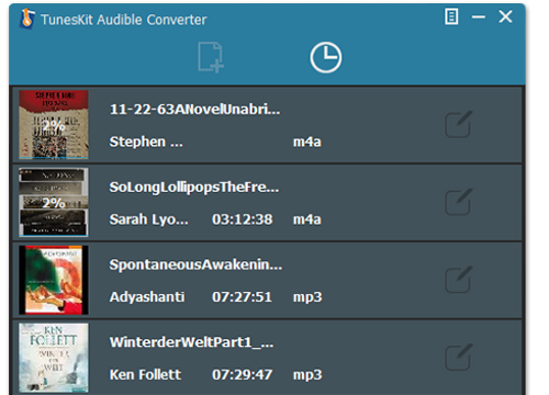 TunesKit AA/AAX Audible Converter for Windows 11, 10 Screenshot 3