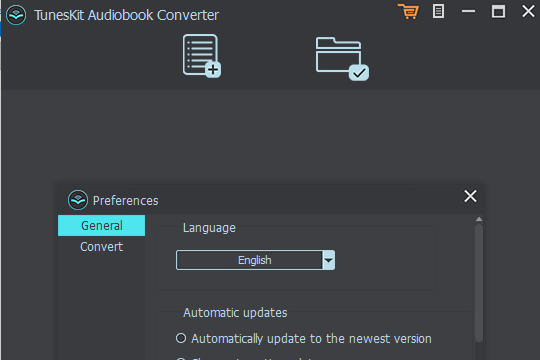 TunesKit Audiobook Converter for Windows 11, 10 Screenshot 1