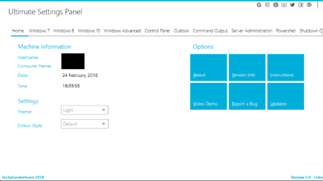 Ultimate Settings Panel for Windows 11, 10 Screenshot 2