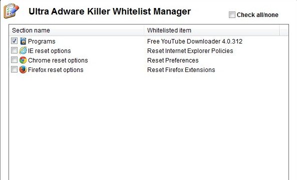 Ultra Adware Killer for Windows 11, 10 Screenshot 2
