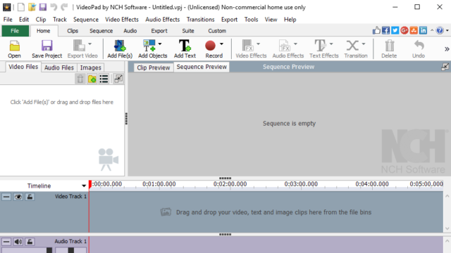 VideoPad Video Editor for Windows 11, 10 Screenshot 2