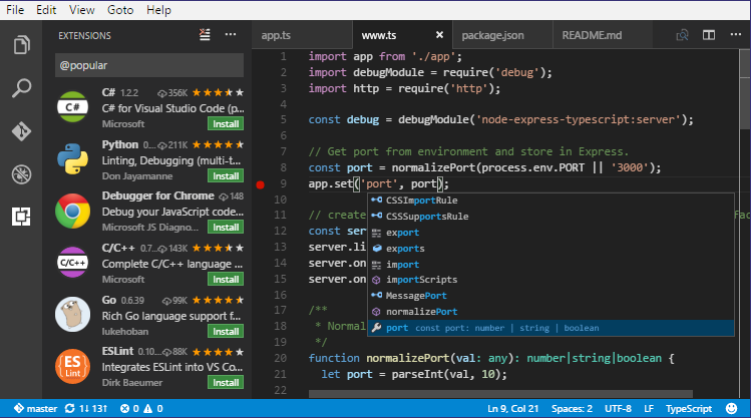 Visual Studio Code Review