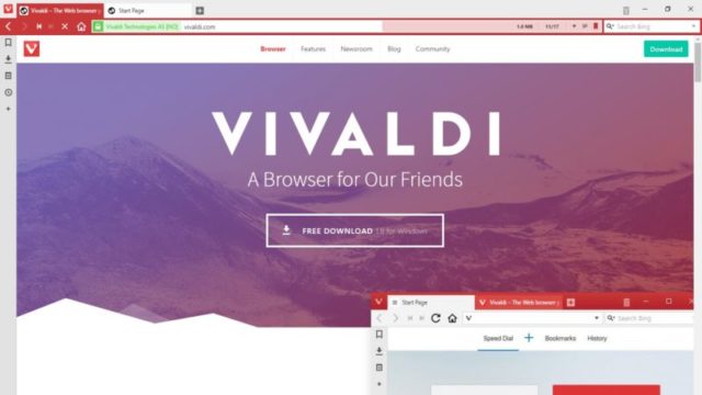 Vivaldi for Windows 11, 10 Screenshot 1