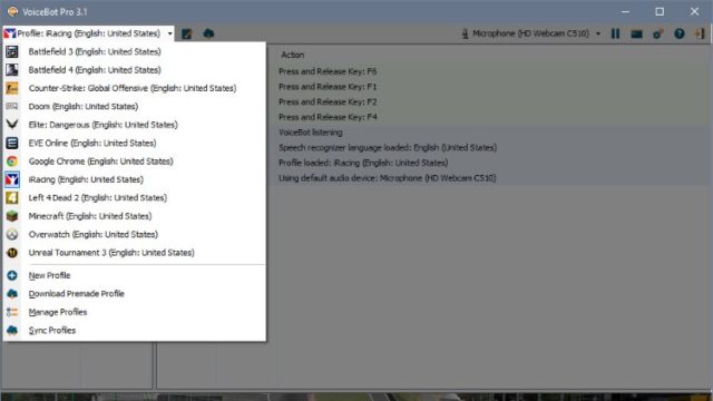 VoiceBot for Windows 11, 10 Screenshot 2