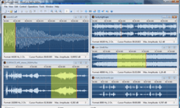 WaveCut Audio Editor for Windows 11, 10 Screenshot 1