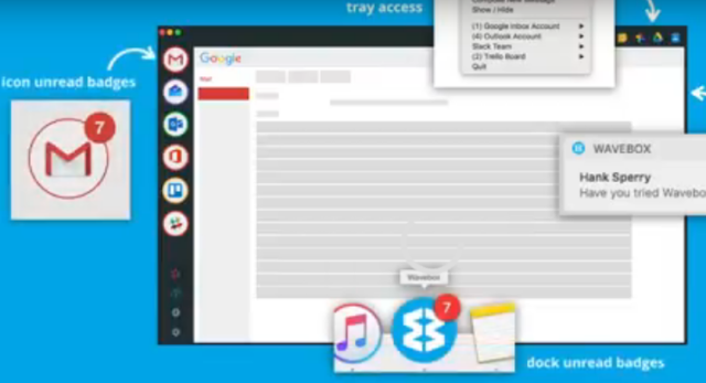 Wavebox for Windows 10 Screenshot 2
