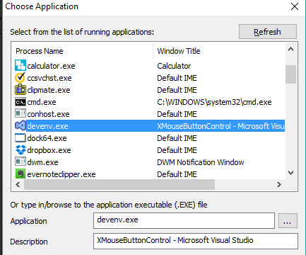 X-Mouse Button Control for Windows 10 Screenshot 2