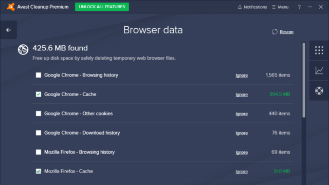 avast cleanup free for pc