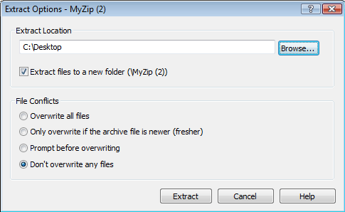 Express Zip for Windows 11, 10 Screenshot 2