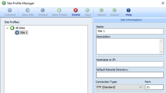 FTP Voyager for Windows 11, 10 Screenshot 2