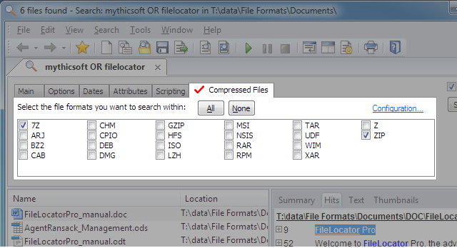 FileLocator for Windows 11, 10 Screenshot 3