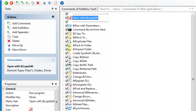 FileMenu Tools for Windows 11, 10 Screenshot 1