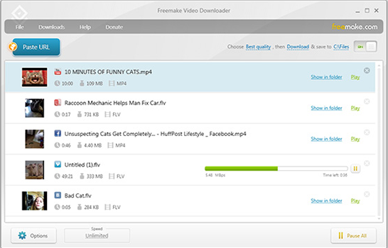Freemake Video Downloader for Windows 10 Screenshot 1