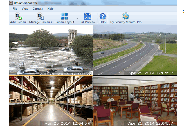 IP Camera Viewer Screenshot 1