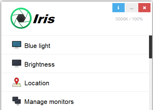 Iris for Windows 10 Screenshot 1