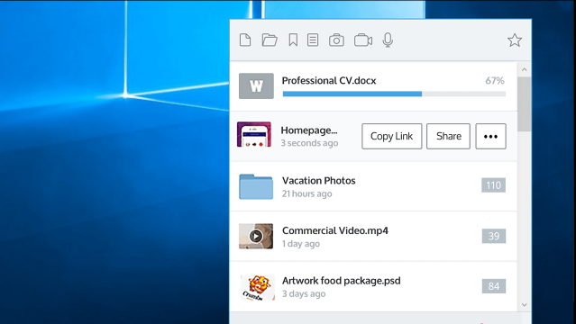 Jumpshare for Windows 11, 10 Screenshot 2