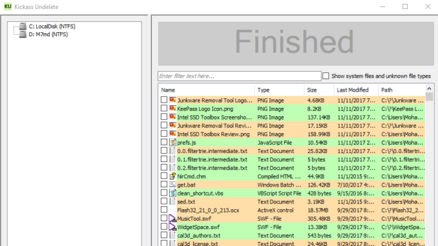 Kickass Undelete for Windows 11, 10 Screenshot 1