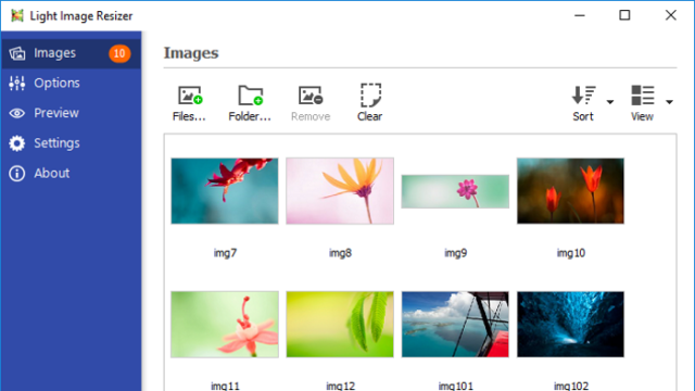 Light Image Resizer for Windows 11, 10 Screenshot 1