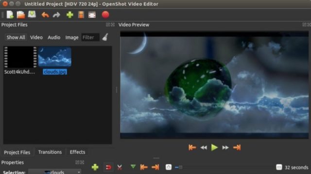 OpenShot Video Editor for Windows 11, 10 Screenshot 2