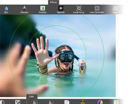 PhotoPad Photo Editing for Windows 11, 10 Screenshot 1