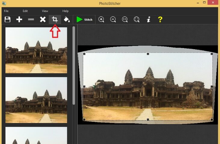 PhotoStitcher Screenshot