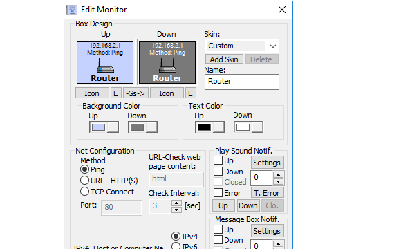VS IP Monitor for Windows 10 Screenshot 2