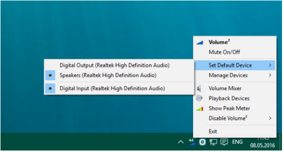 Volume² for Windows 10 Screenshot 2