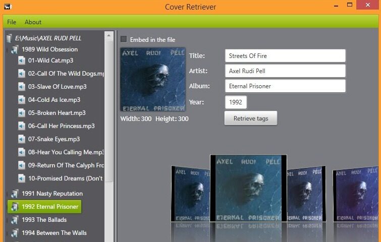 Cover Retriever Screenshot 1