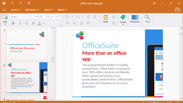 OfficeSuitе for Windows 10 Screenshot 2