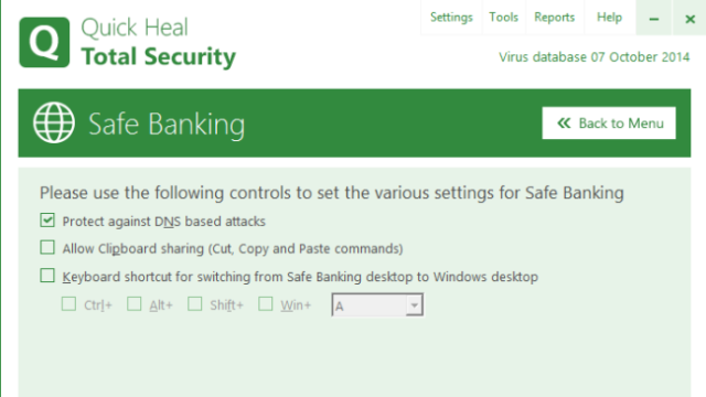 Quick Heal Total Security for Windows 10 Screenshot 3