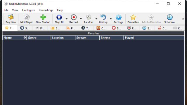 RadioMaximus for Windows 11, 10 Screenshot 1
