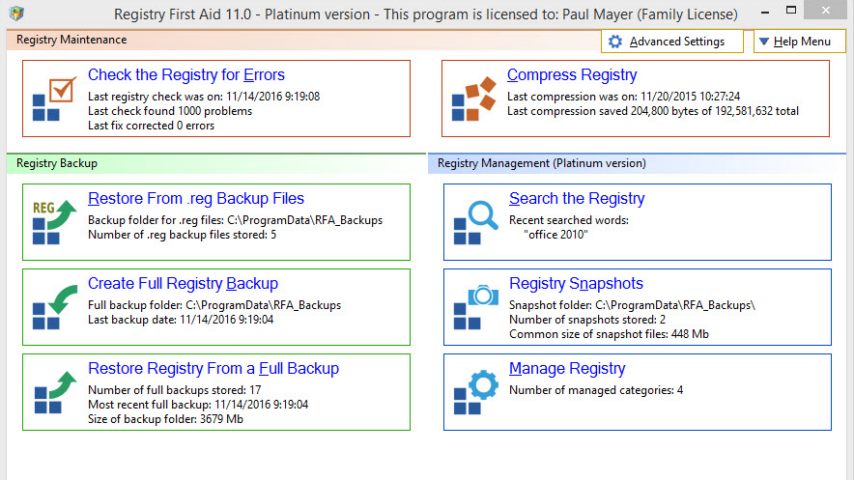 Registry First Aid Review