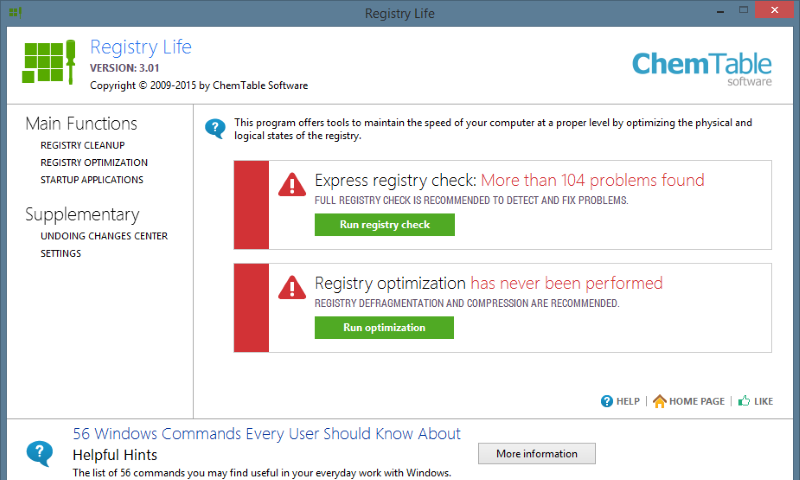 Registry Life Review