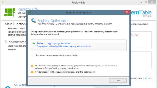 Registry Life for Windows 10 Screenshot 3