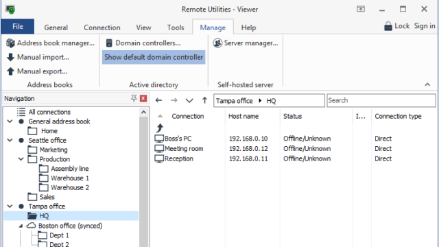 Remote Utilities Viewer for Windows 11, 10 Screenshot 3