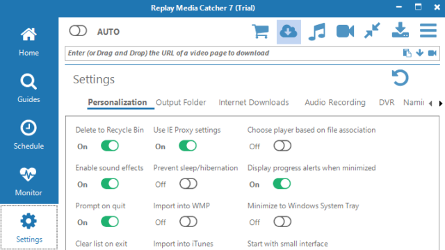 Replay Media Catcher for Windows 10 Screenshot 3