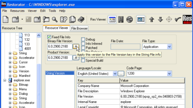 Restorator for Windows 11, 10 Screenshot 2