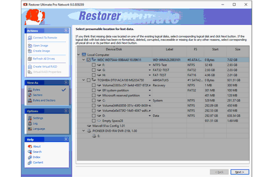 Restorer Ultimate for Windows 11, 10 Screenshot 3