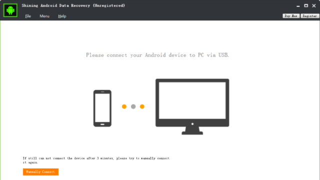 Shining Android Data Recovery for Windows 11, 10 Screenshot 1
