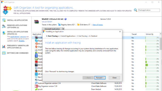 Soft Organizer for Windows 10 Screenshot 2