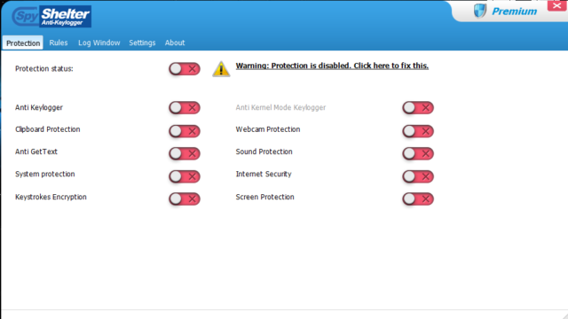 SpyShelter Premium for Windows 11, 10 Screenshot 1