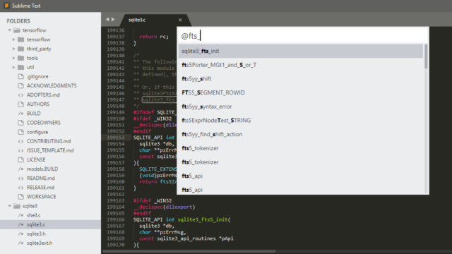 Sublime Text for Windows 10 Screenshot 1