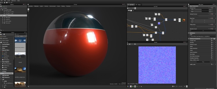 Substance Designer Screenshot