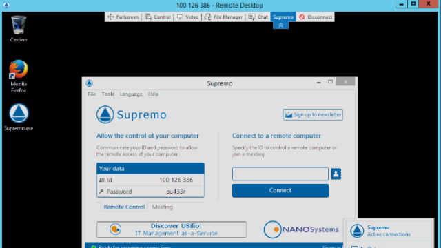 Supremo Remote Desktop for Windows 10 Screenshot 2