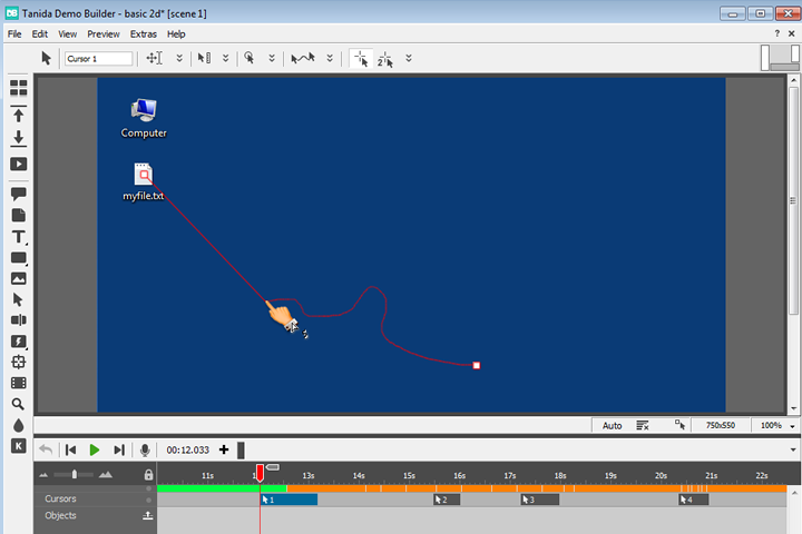 Tanida Demo Builder Screenshot