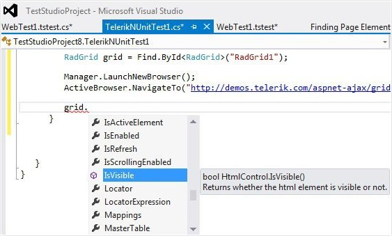 Telerik Testing Framework for Windows 11, 10 Screenshot 1