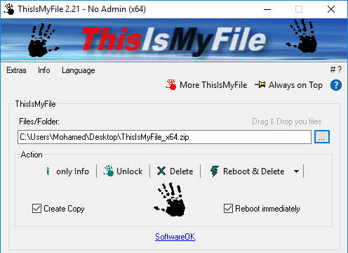 ThisIsMyFile for Windows 10 Screenshot 1